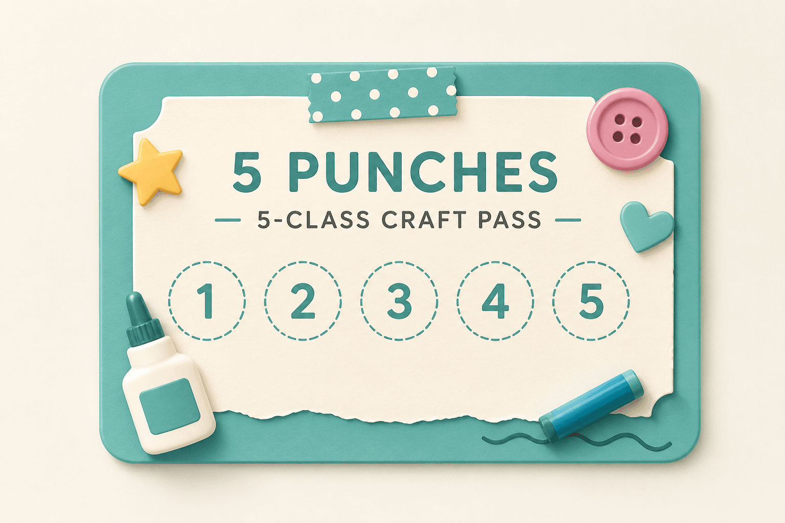 Five Days of Classes punch pass